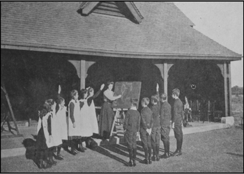 Open Air School History Visit, Year 6, February 2019