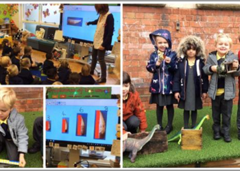 Dinosaur Maths Mania in Reception