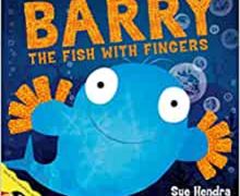 Barry The Fish with fingers