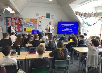 Visit from The Salvation Army