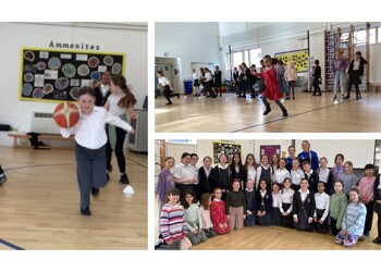 Professional Basketball Players visit Harpenden Academy