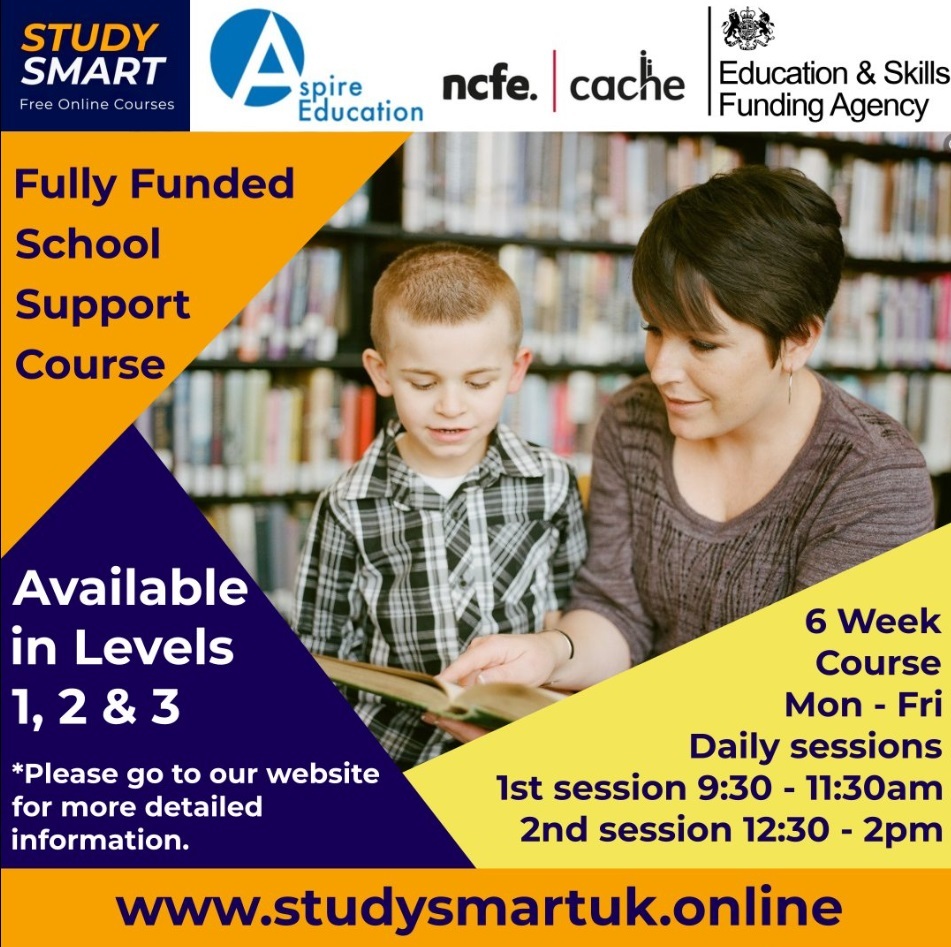 School Support Course Poster NOV 24