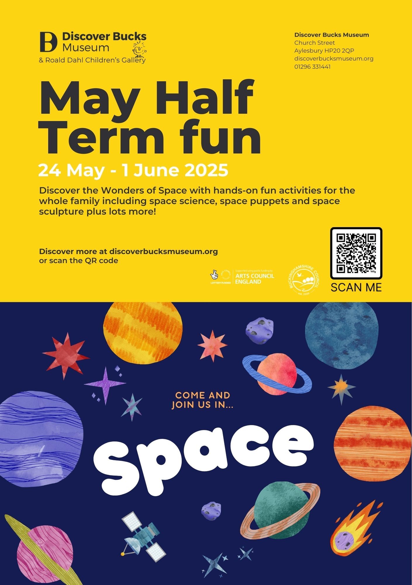 DBM May Half Term flyer front