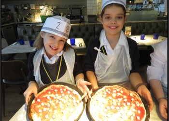 International Month, Year 4 visit Pizza Express
